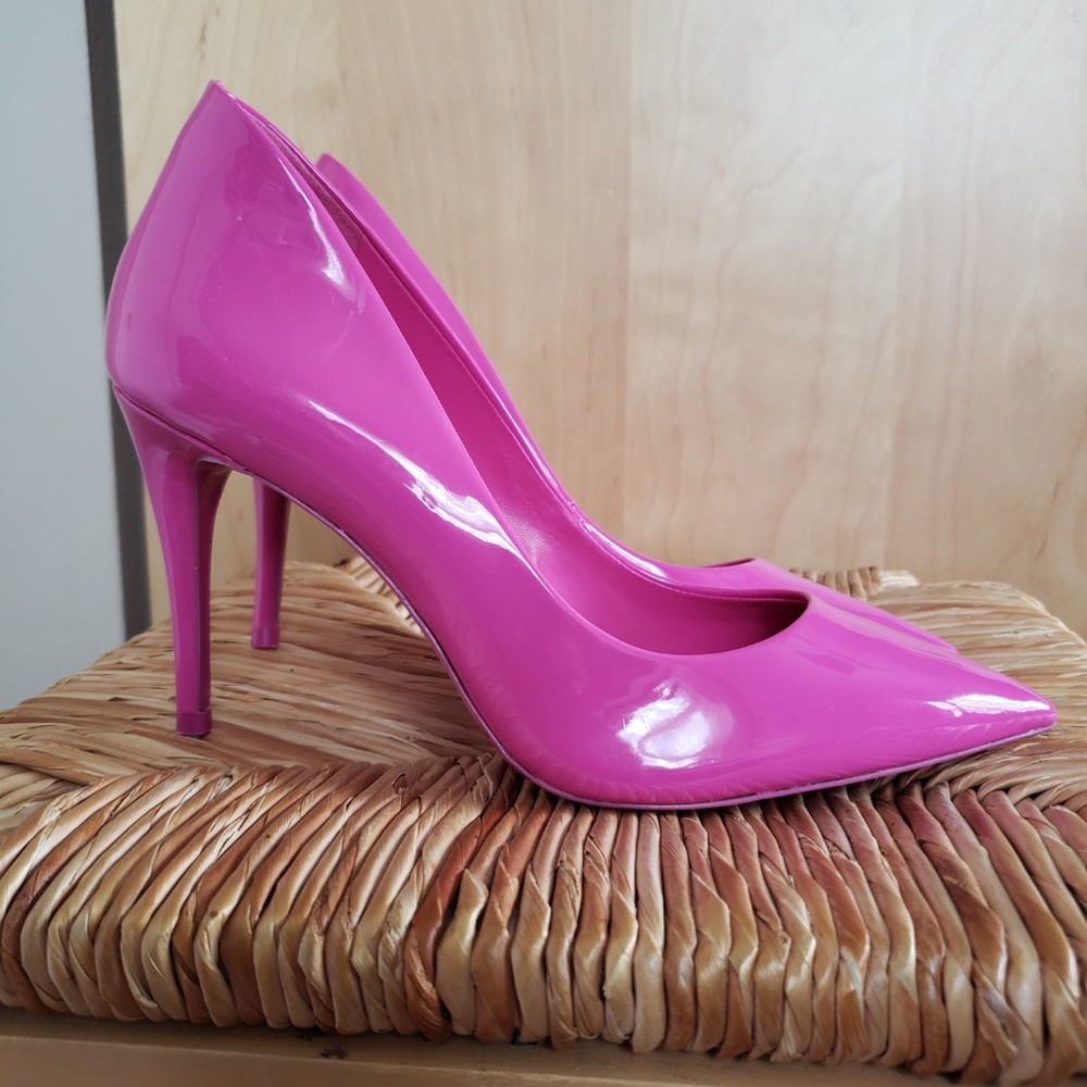 Aldo Pretty in Pink Pumps Size 8! - Picture 6 of 13